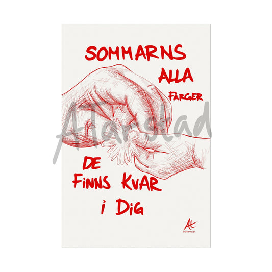 ”Sommarns Alla Färger” Färgalternativ